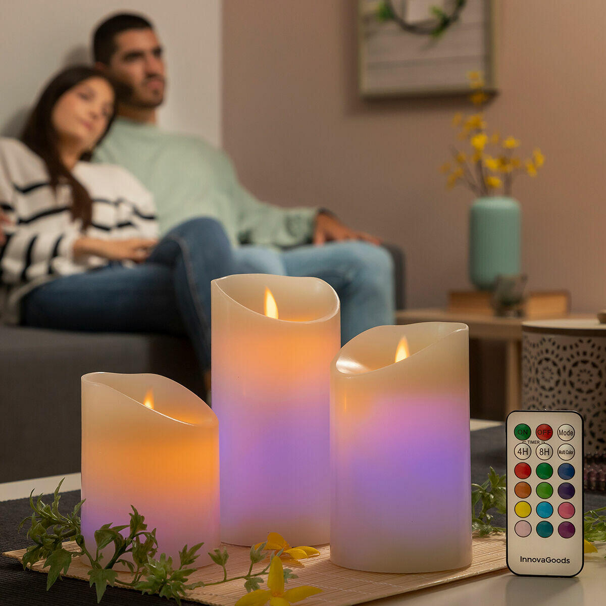 VELAS LED EFECTO LLAMA