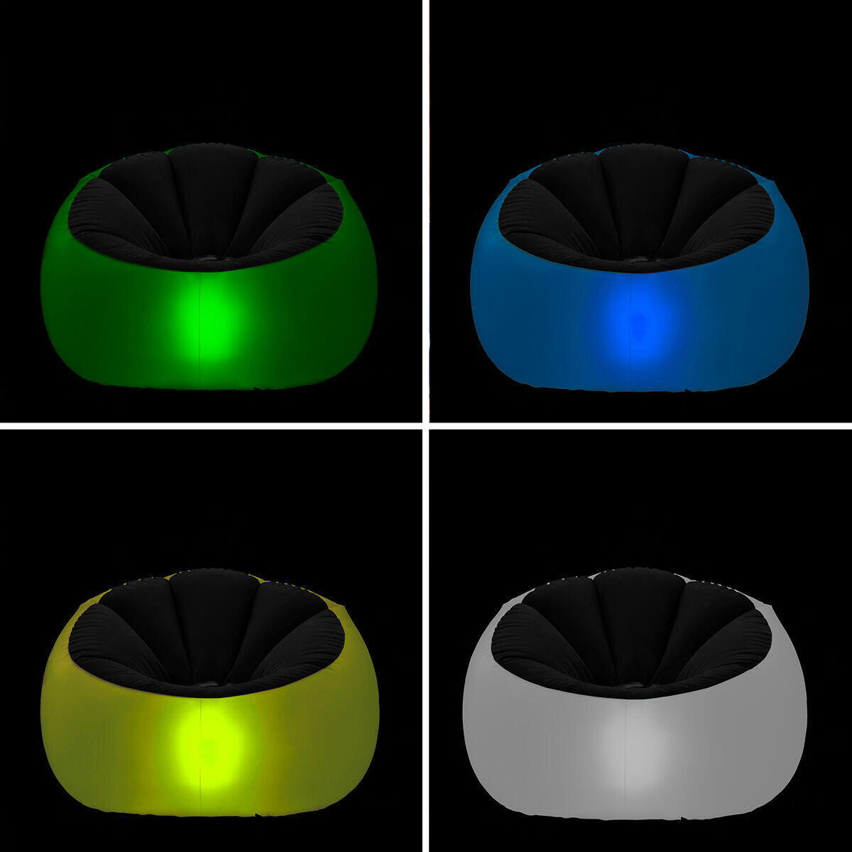 SILLÓN HINCHABLE CON LED