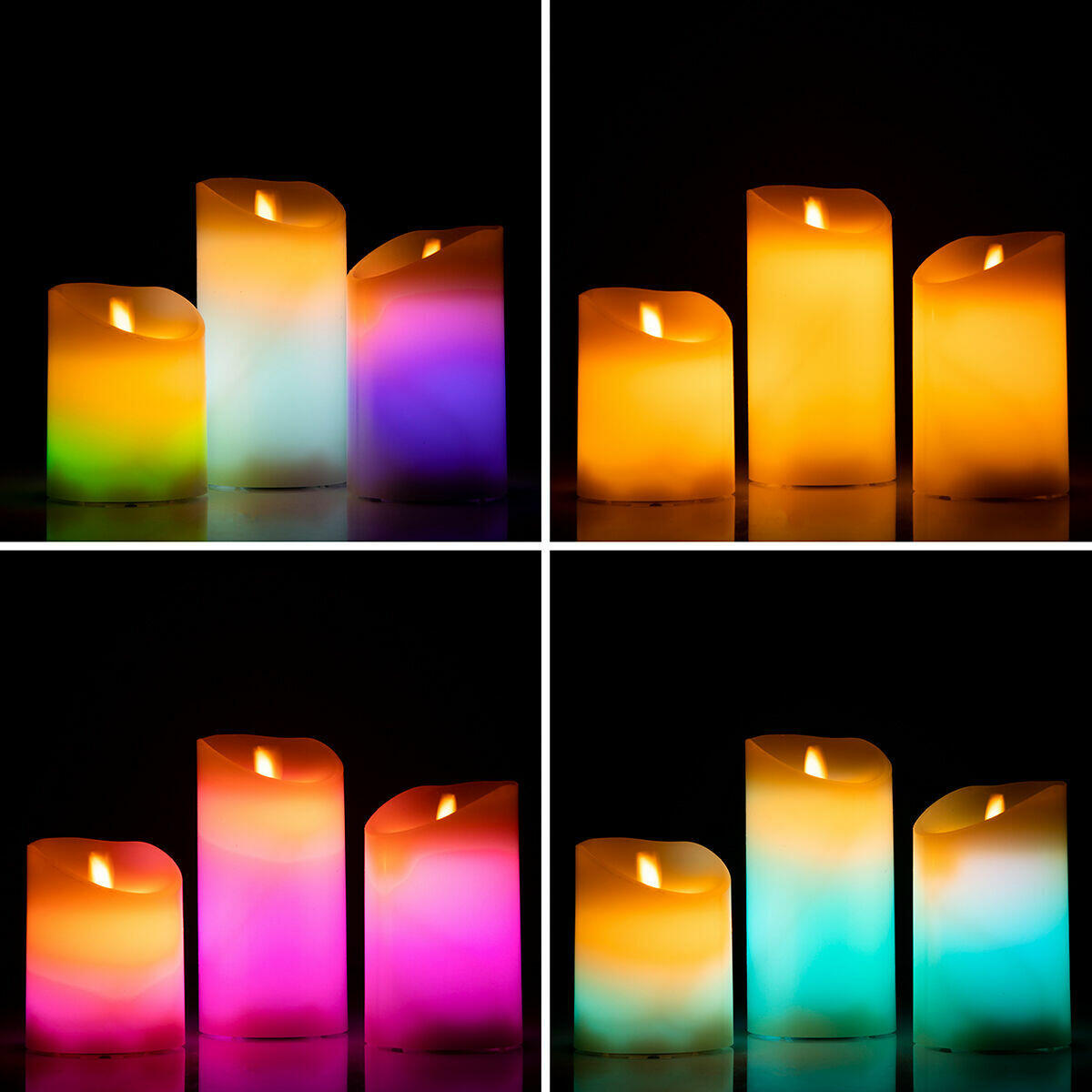 VELAS LED EFECTO LLAMA