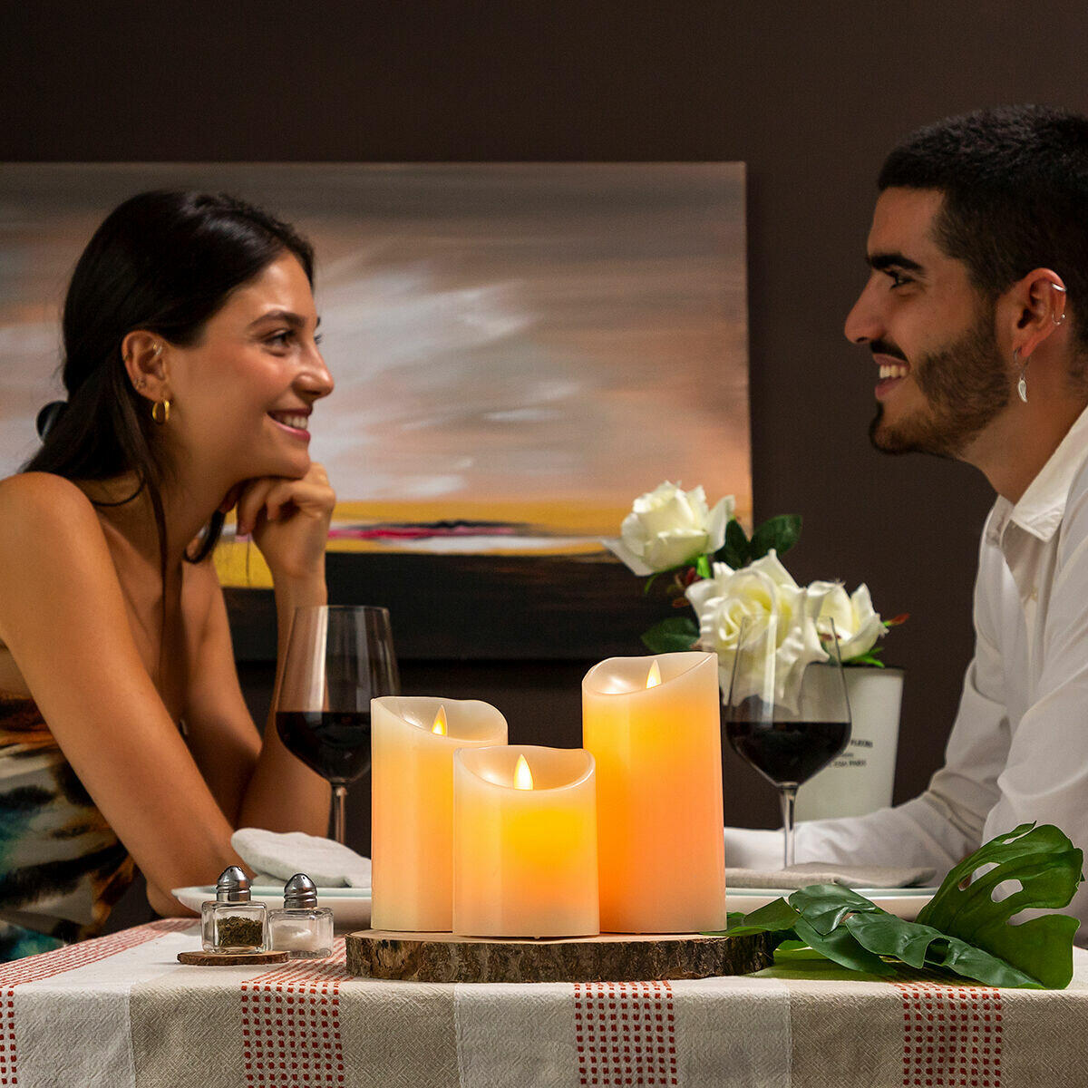 VELAS LED EFECTO LLAMA