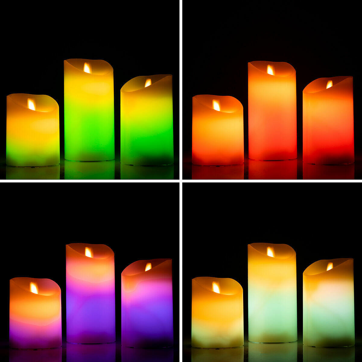 VELAS LED EFECTO LLAMA