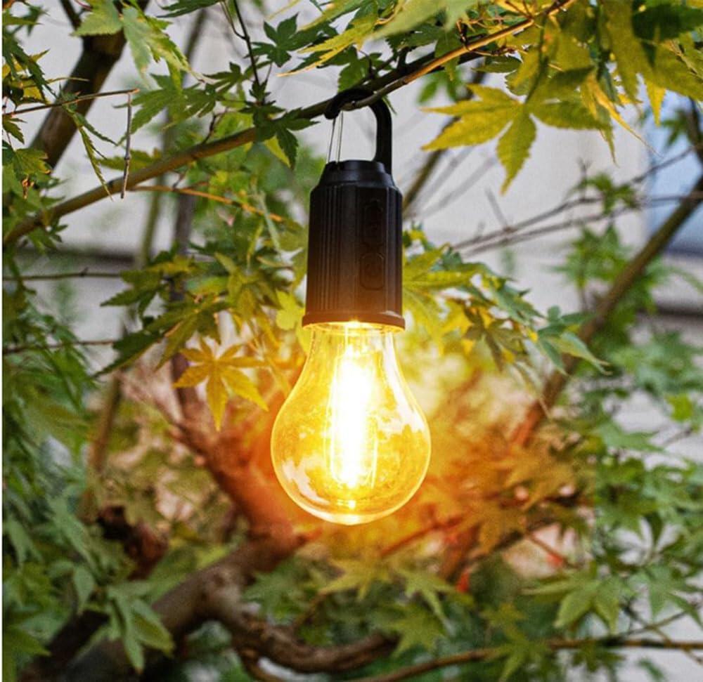 Bombilla Tipo C ideal para camping  - Foco Resistente al Agua IPX4, Ideal para Camping y Decoración