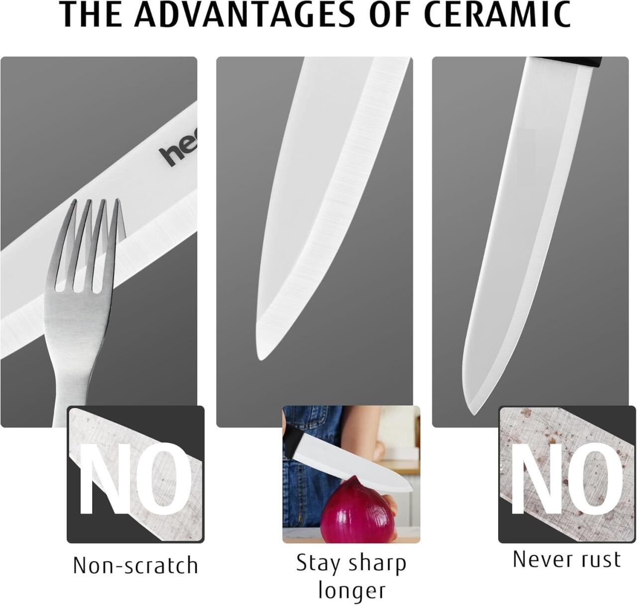 CUCHILLO DE CERÁMICA 25 CM